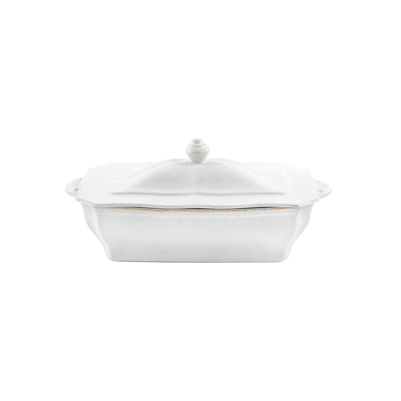 Impressions - White Cov. Rect. Casserole | 63 oz. / 1.85 L