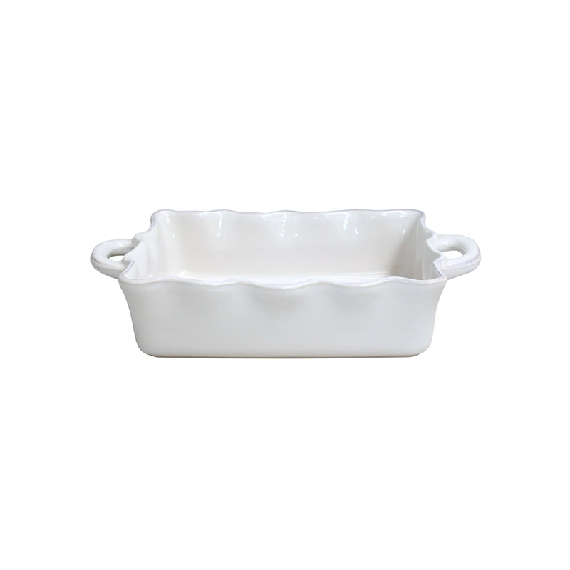 Cook & Host - White Rect. Baker | 13" / 34 cm