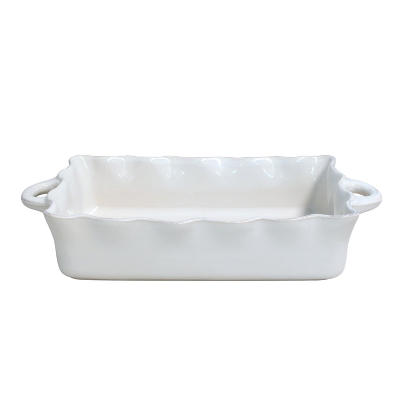 Cook & Host - White Rect. Baker | 17" / 44 cm