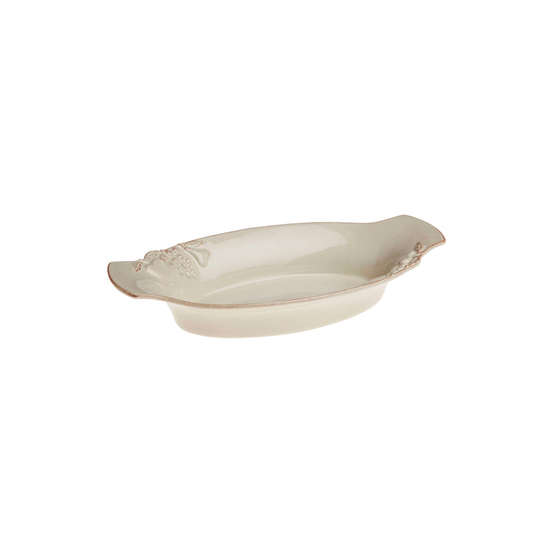 Madeira Harvest - Vanilla Crème Oval Gratin | 10" / 25 cm