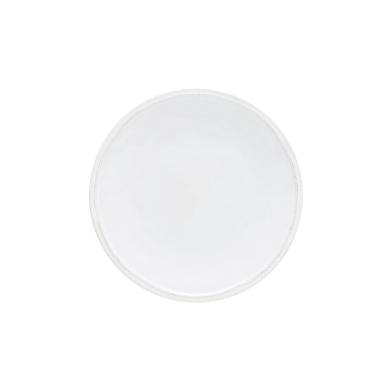 Fontana - White Salad/dessert Plate | 9" / 22 cm - Set of 6