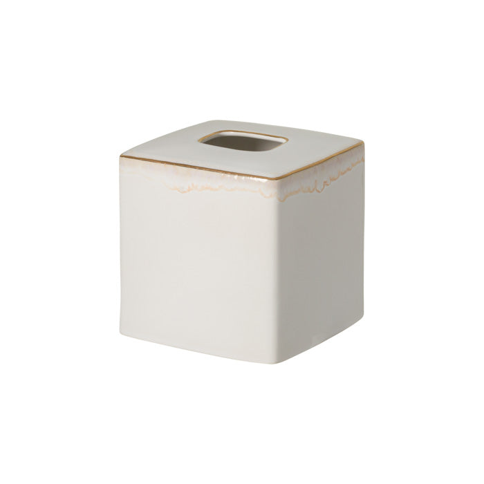 Taormina Bath - White & Gold Boutique Tissue | 6" / 15 cm