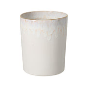Taormina Bath - White & Gold Waste Basket | 10" / 25 cm