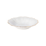 Impressions - White-gold Soup/pasta Plate | 10" / 24 cm - Set of 6
