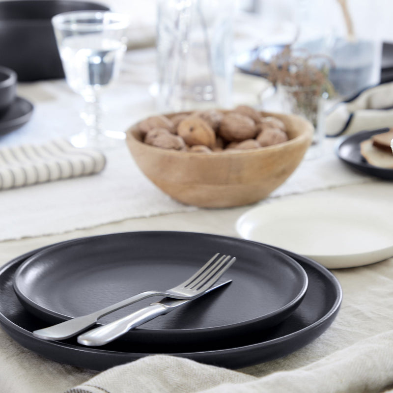 Pacifica - Seed Grey Salad/dessert Plate | 9" / 23 cm - Set of 6