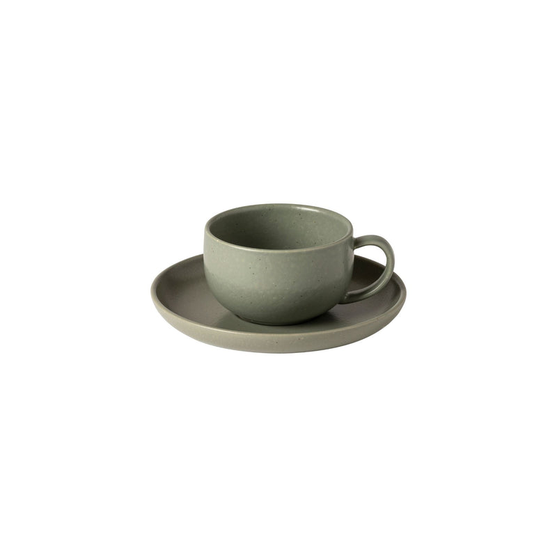 Pacifica - Artichoke Tea Cup and Saucer | 7 oz. / 0.22 L