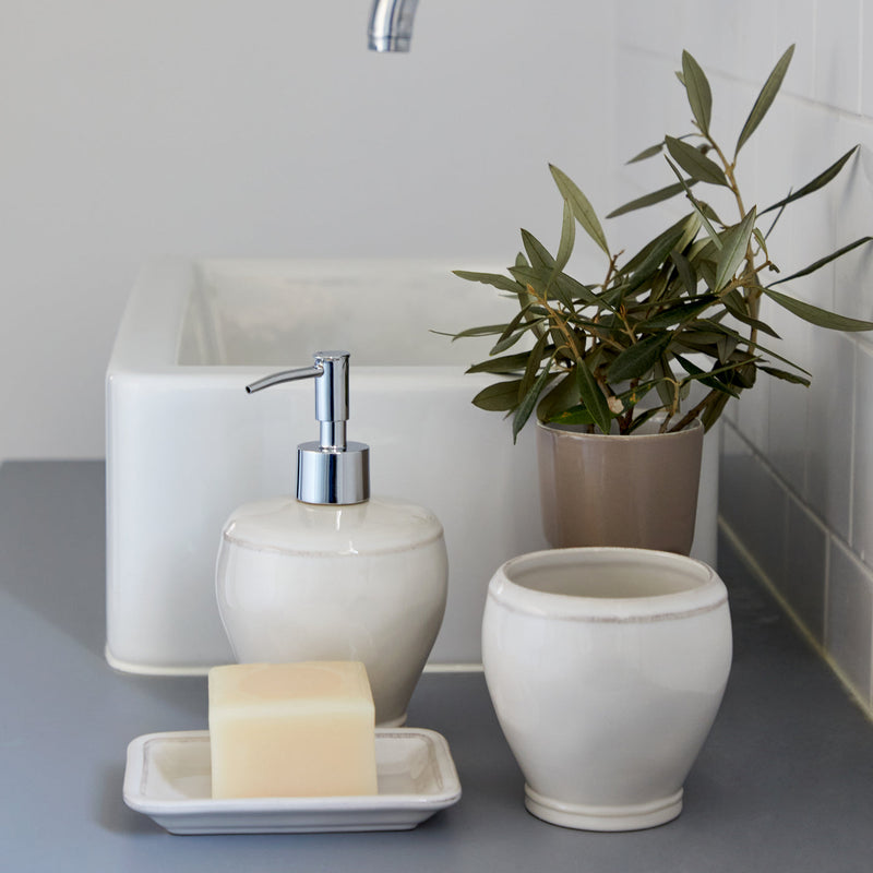 Fontana - White Soap/lotion Pump Bath