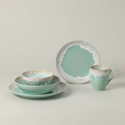 Taormina - Aqua Blue 5-piece Dinnerware Set