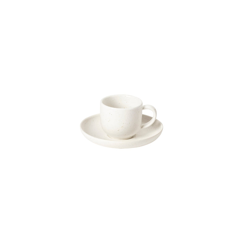 Pacifica - Salt Coffee Cup and Saucer | 2 oz. / 0.07 L