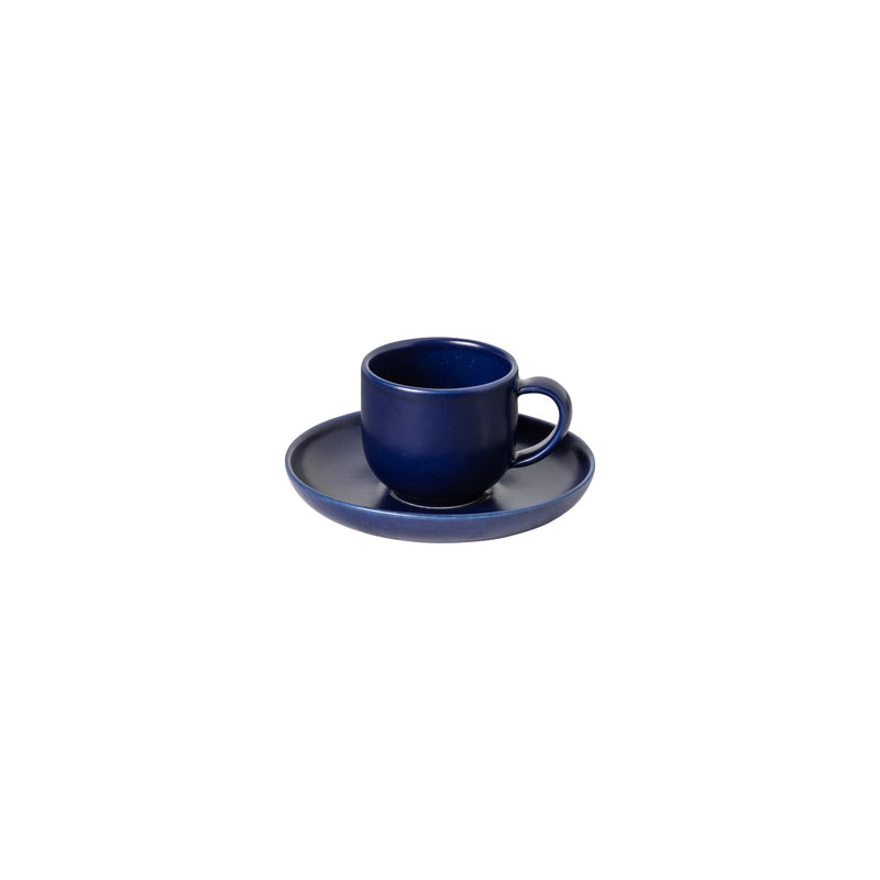Pacifica - Blueberry Blue Coffee Cup and Saucer