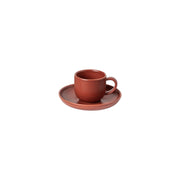 Pacifica - Cayenne Coffee Cup and Saucer | 2 oz. / 0.07 L