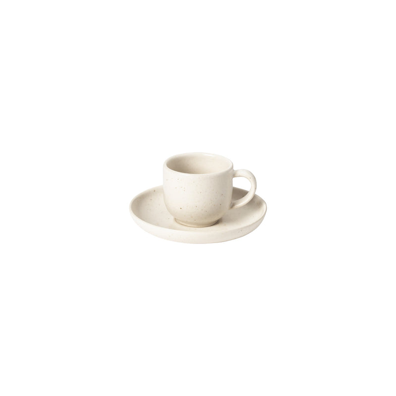 Pacifica - Vanilla Coffee Cup and Saucer | 2 oz. / 0.07 L