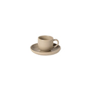 Pacifica - Chestnut Coffee Cup and Saucer | 2 oz. / 0.07 L