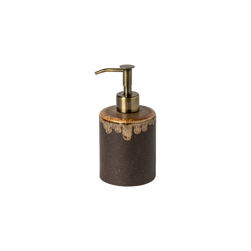 Poterie Bath - Mocha-latte Soap/lotion Pump | 4" / 11 cm