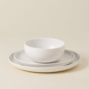 Pacifica - Salt White 3-piece Dinnerware Set