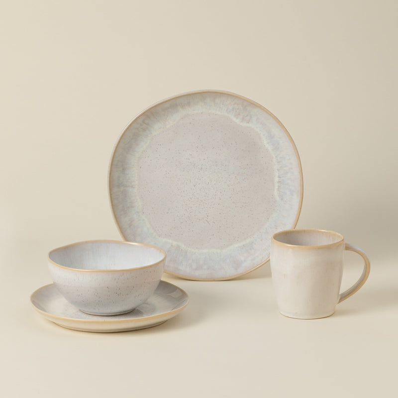 Eivissa - Sand Beige 4-piece Dinnerware Set