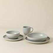 Pacifica - Oyster Grey 5-piece Dinnerware Set