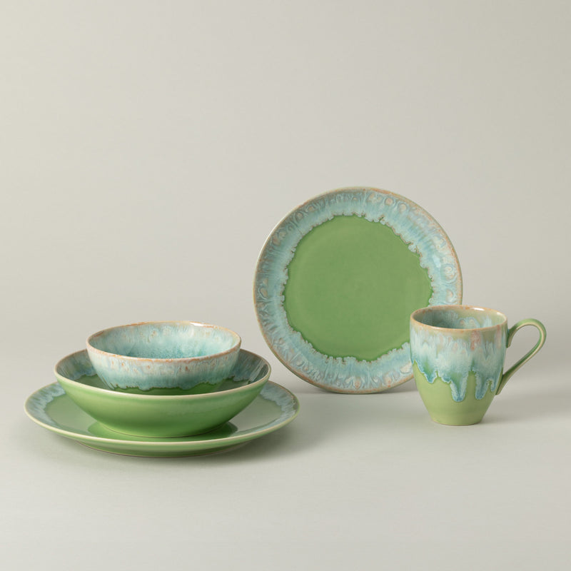Taormina - Green 5-piece Dinnerware Set