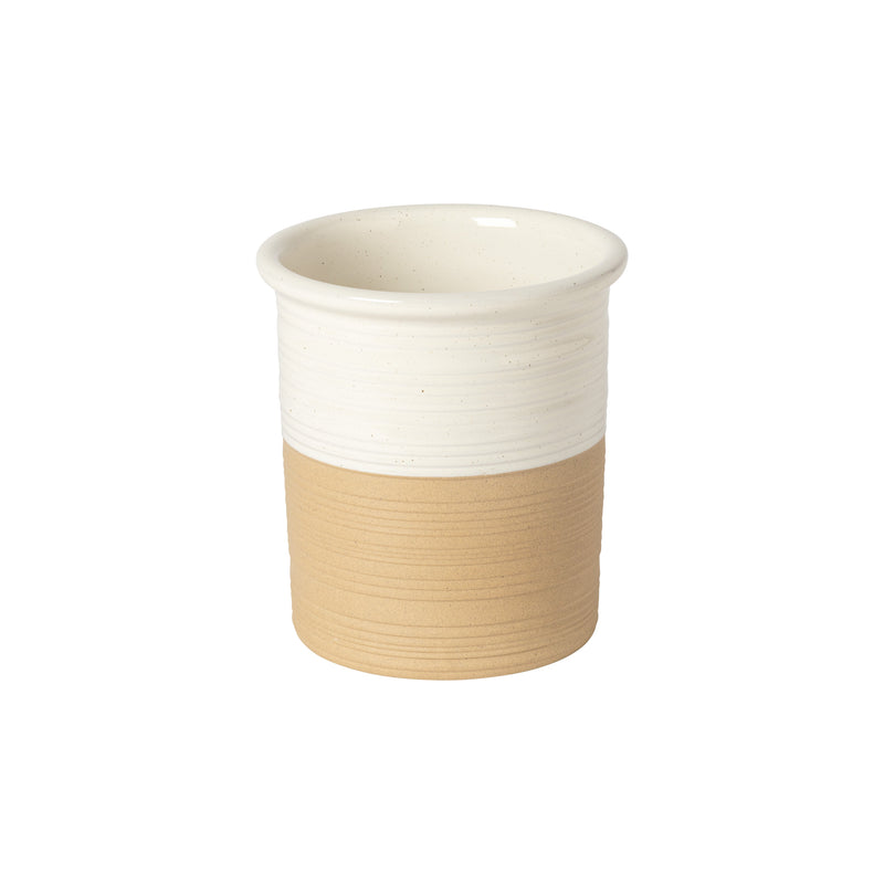 Scotia - Vanilla Utensil Holder | 7" / 17 cm