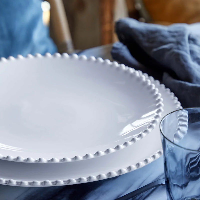 Costa Nova - Pearl White Dinner Plate