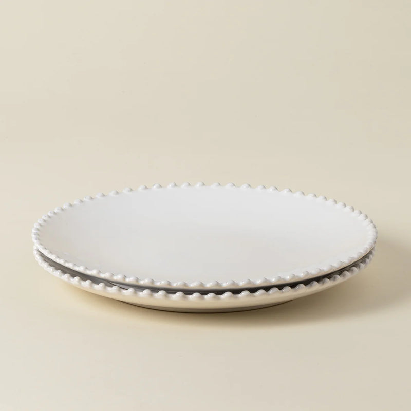 Costa Nova - Pearl White Dinner Plate