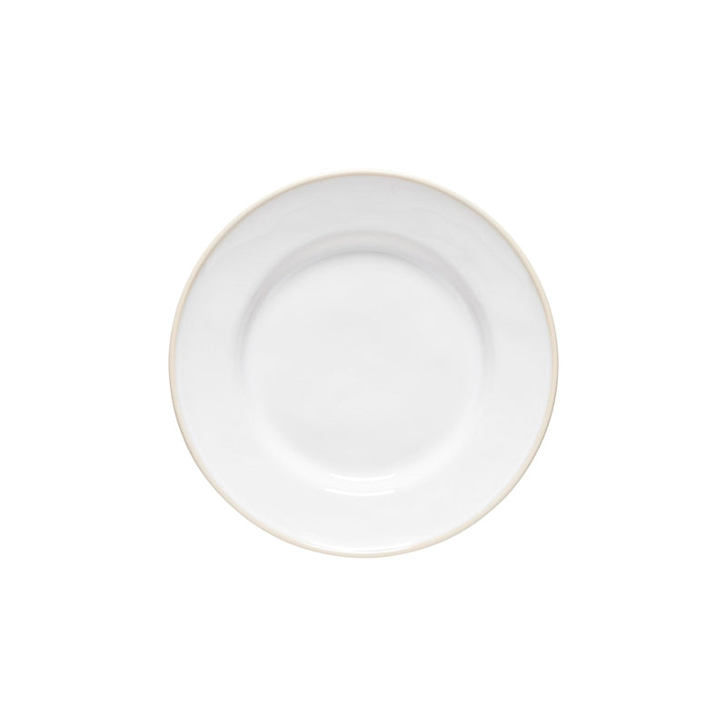 Beja - White & Cream Salad/dessert Plate | 9" / 23 cm