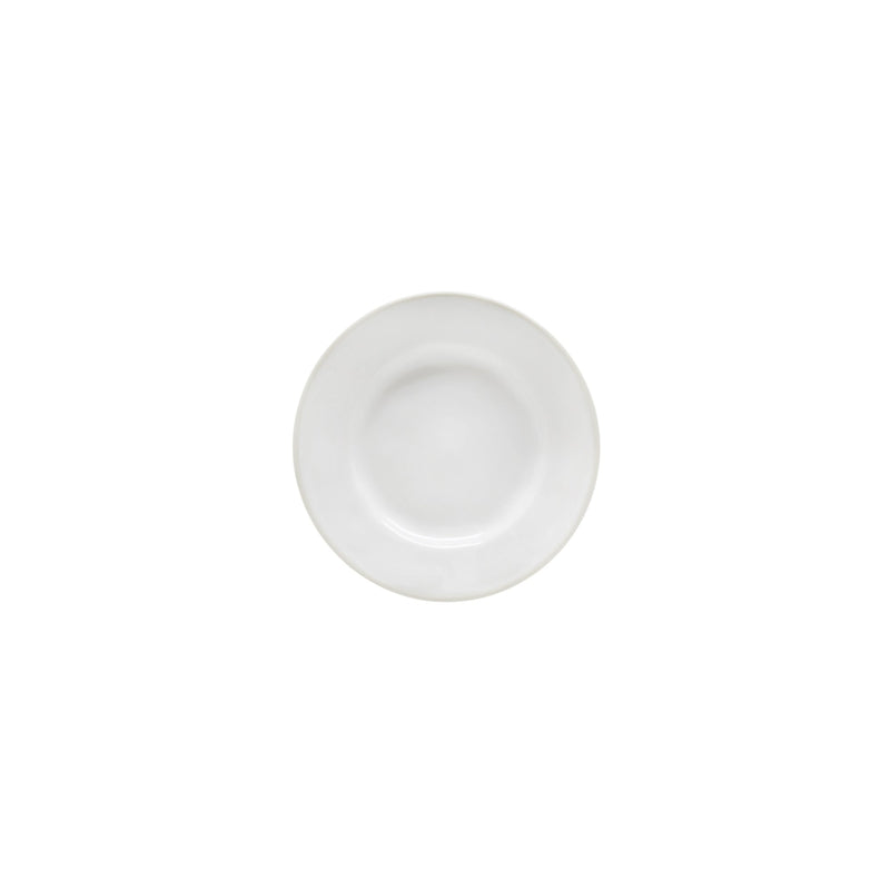 Beja - White & Cream Appetizer Plate - Set of 6