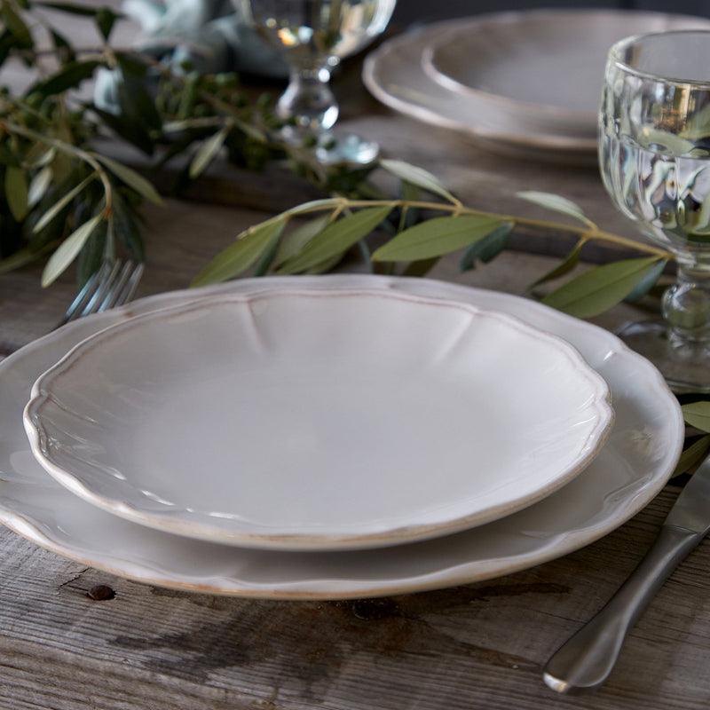 Alentejo - White Salad/dessert Plate | 8" / 21 cm - Set of 6