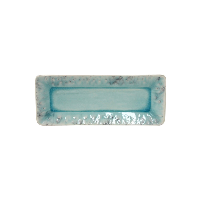 Madeira - Blue Rect. Tray | 11" / 27 cm