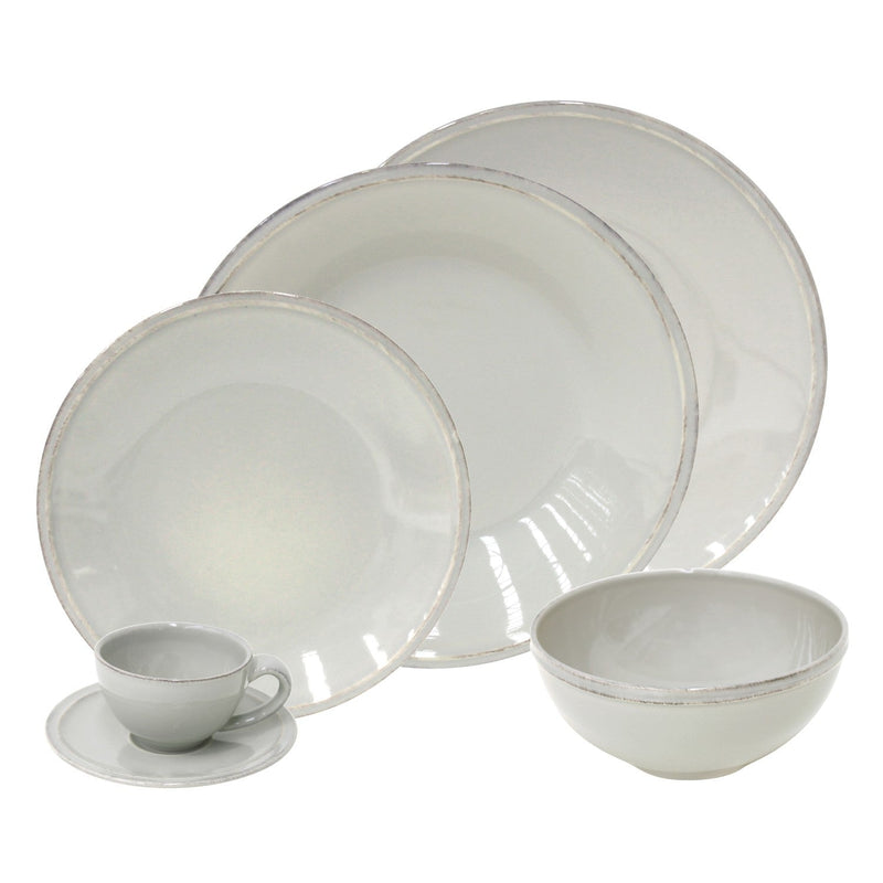 Friso - Grey 30-piece Dinnerware Set with Coffee Cup and Saucer