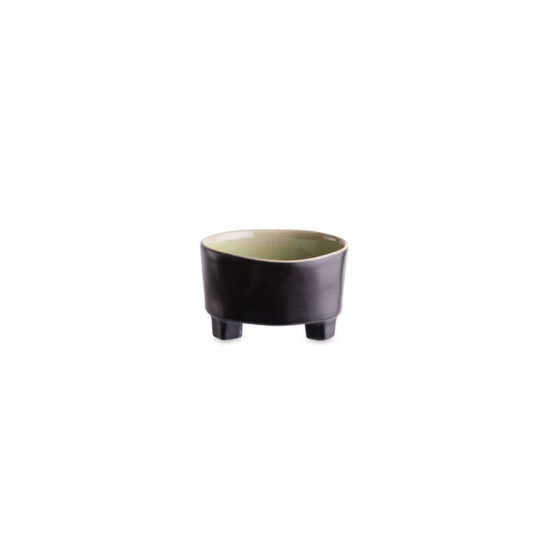 Riviera - Vert Frais Footed Fruit Bowl | 5" / 12 cm - Set of 6