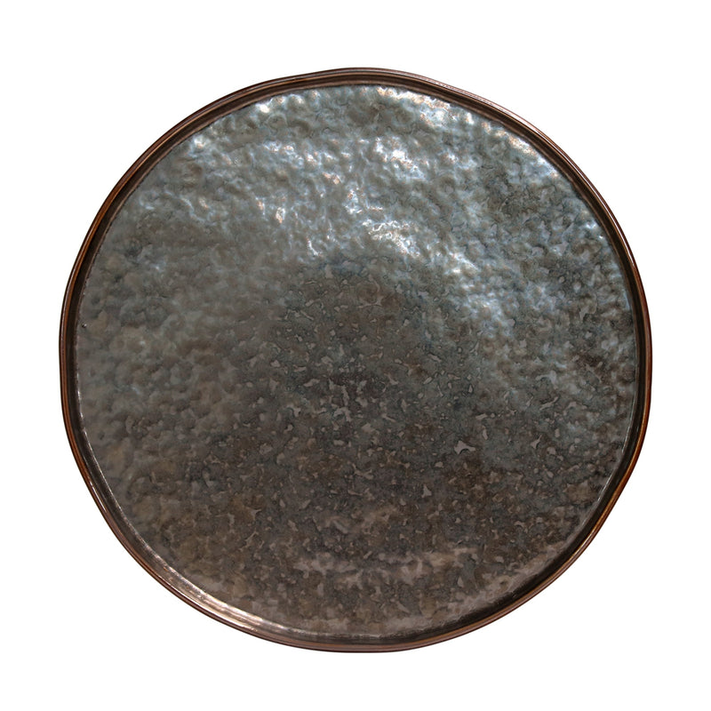 Lagoa - Metal Charger Plate/platter | 12" / 31 cm - Set of 6