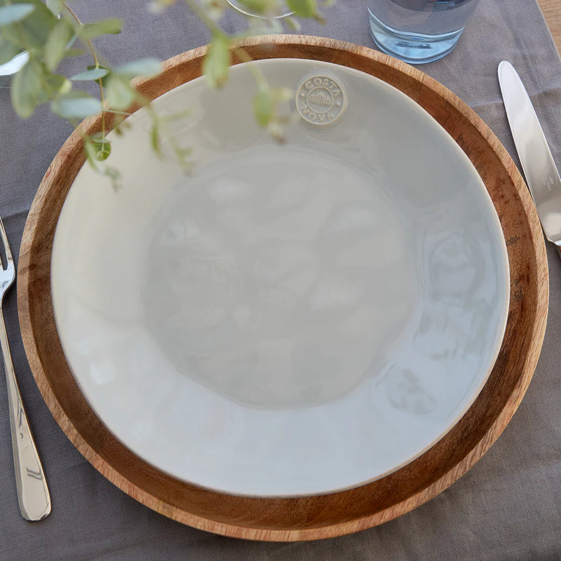 Costa Nova - Nova Grey Dinner Plate