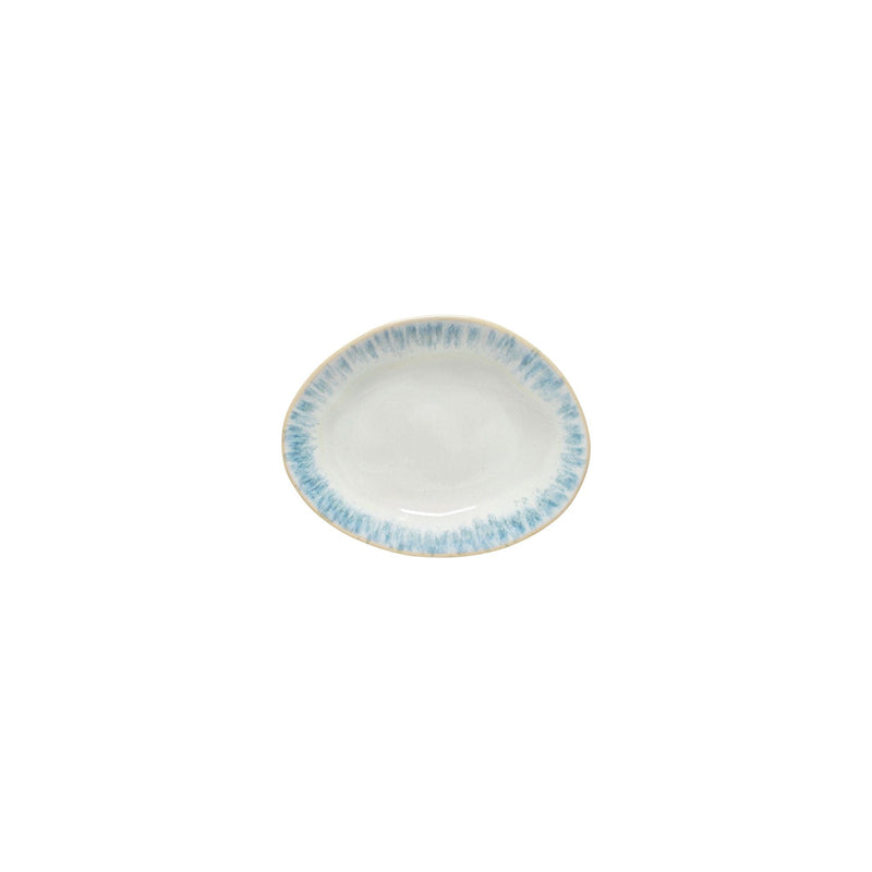 Brisa - Ria Blue Oval Plate | 6" / 16 cm - Set of 6