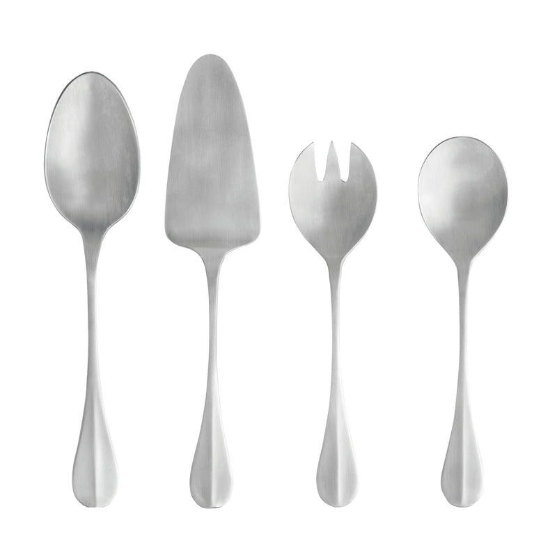 Nau - Brushed Hostess Serving Set (4p.)