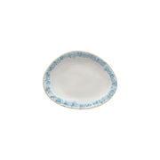 Brisa - Ria Blue Oval Plate | 8" / 20 cm - Set of 6