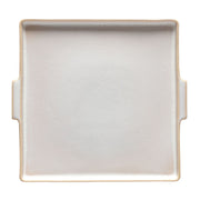 Nótos - Dune Path White Square Serving Plate - Set of 6