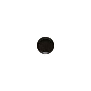Nótos - Latitude Black Mini Round Plate - Set of 6