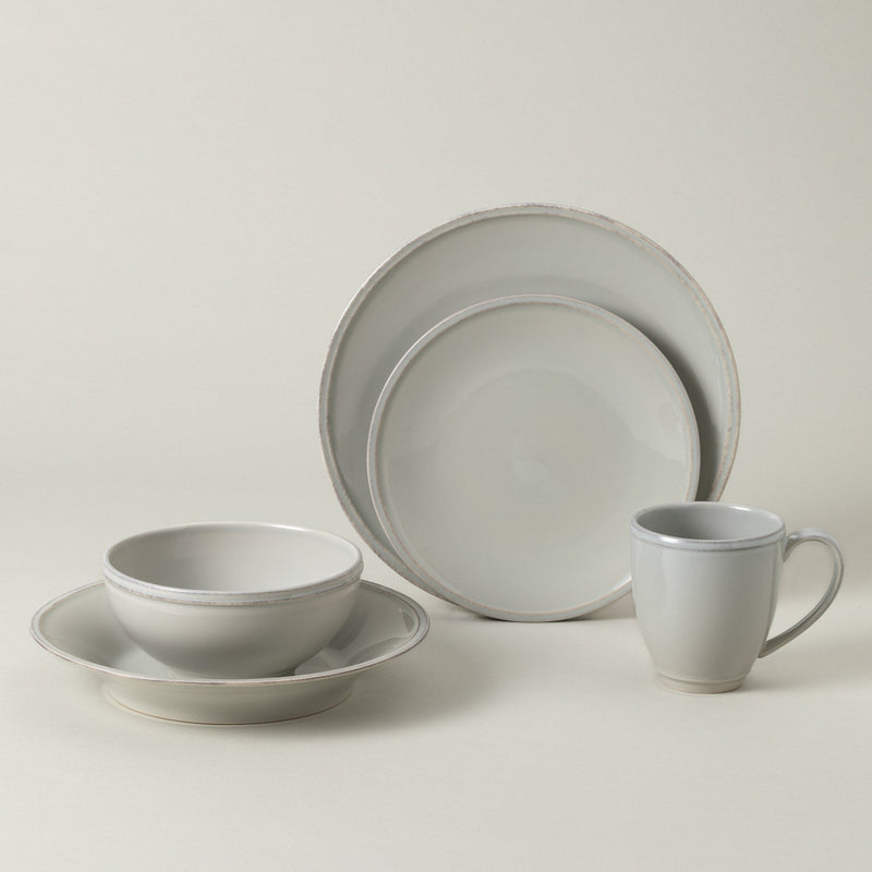Friso - Grey 5-piece Dinnerware Set