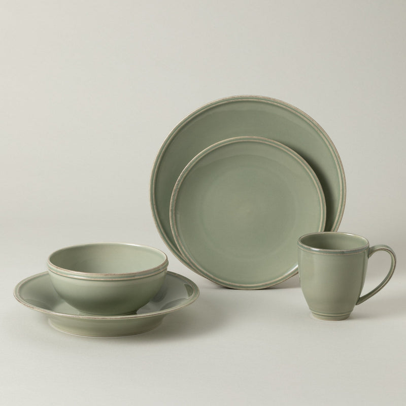 Friso - Sage Green 5-piece Dinnerware Set