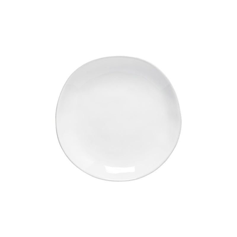 Livia - White Salad/dessert Plate | 9" / 22 cm - Set of 6