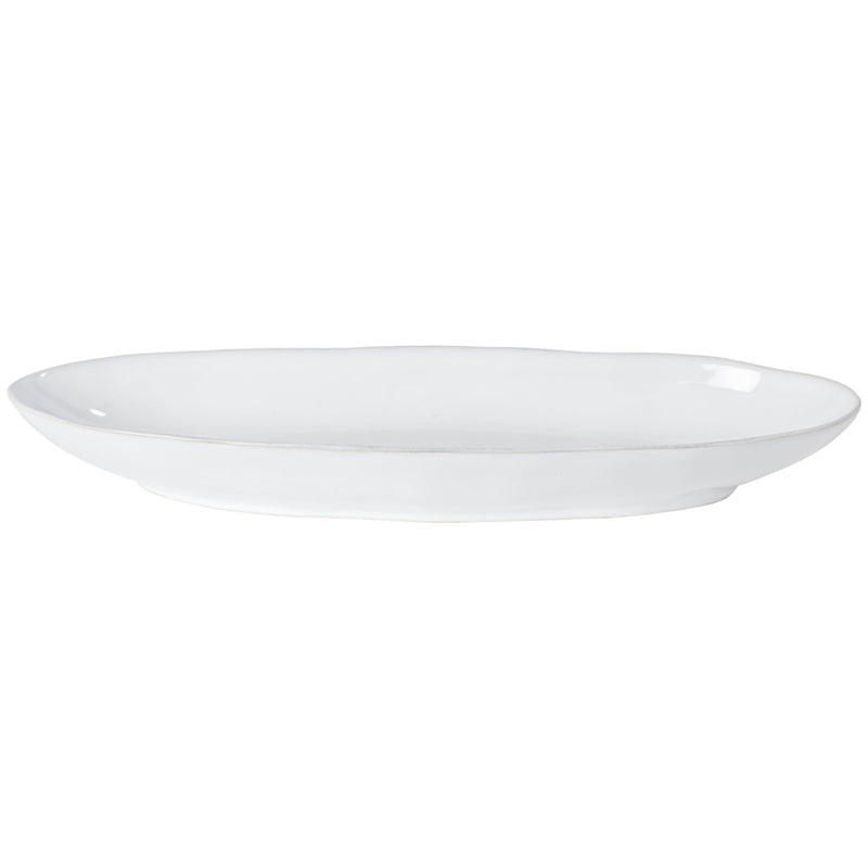 Livia - White Oval Platter | 16" / 41 cm