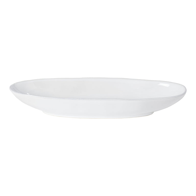 Livia - White Oval Platter | 13" / 33 cm