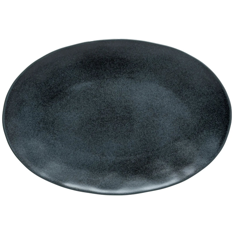 Costa Nova - Livia Matte Black Oval Platter