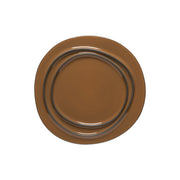Âmbar - Dark Caramel Round Dinner Plate