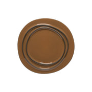 Âmbar - Dark Caramel Round Dinner Plate - Set of 6