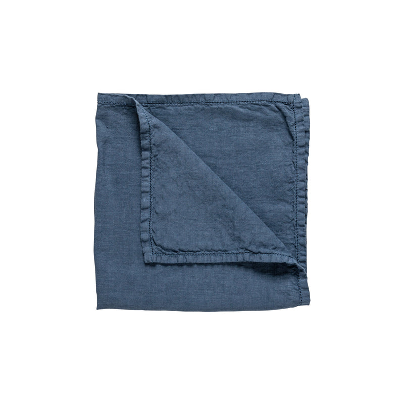 Luisa - Dark Denim Blue Napkin 100% Linen
