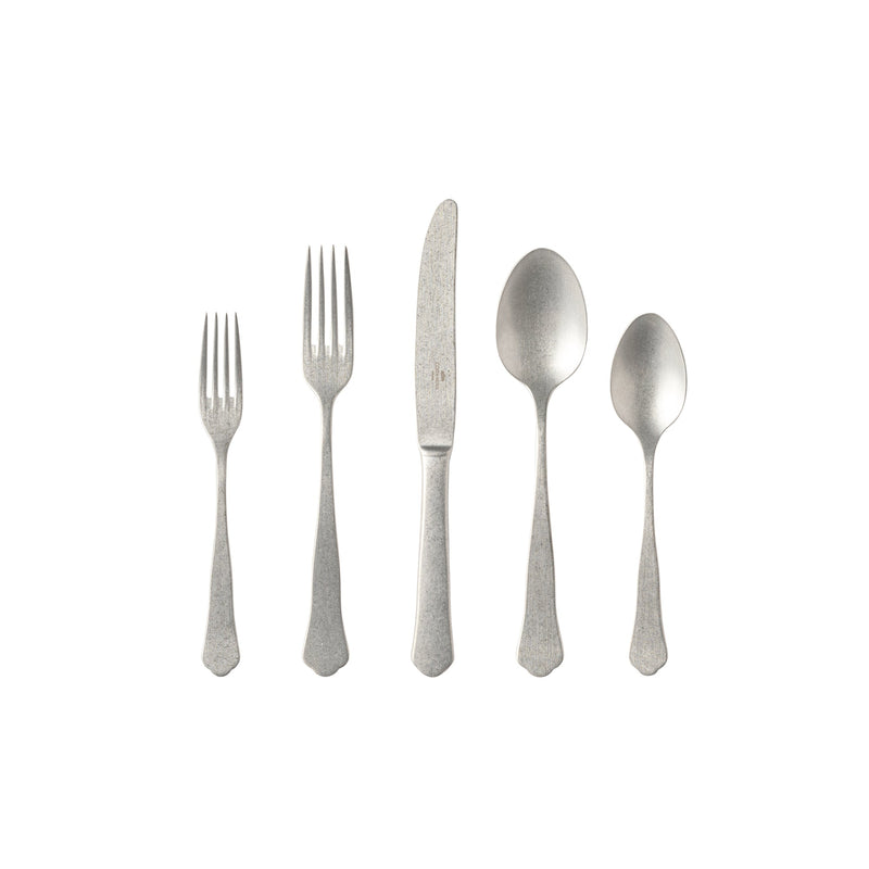 Prado - Vintage Brushed Flatware 5 Pieces