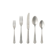 Prado - Vintage Brushed Flatware 5 Pieces - Set of 12