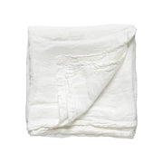 Maria - Chalk White Table Cloth | 100% LI